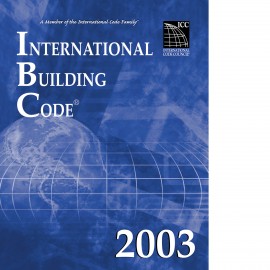 cover of 2003 IBC