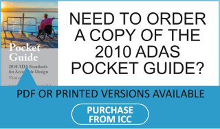Need to order a copy of the 2010 ADAS Pocket Guide? Purchase from ICC