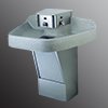 Three Station Solid Surface Wash fountain