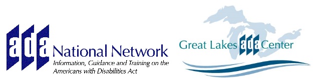 Logo: ADA National Network - Information, Guidance and Training on the Americans with Disabilities Act by National ADA Network