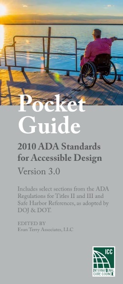 cover of 2010 ADA Standards Pocket Guide