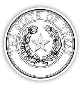 The State of Texas seal