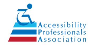 Accessibility Professionals Association  (APA)