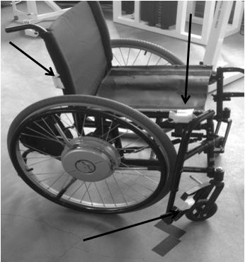 Wheelchair with Accelerometer