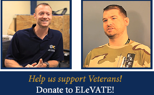 Help us support Veterans! Donate to ELeVATE!