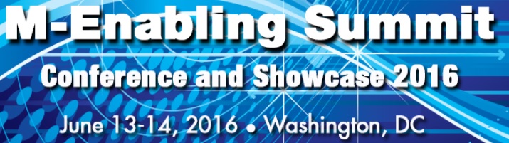 2016 M-Enabling Summit Conference & Showcase logo