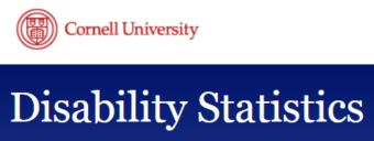 Cornell University Disability Statistics