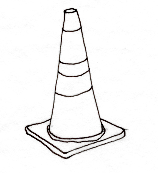 Traffic cones can be used to mark parking spaces, access aisles and passenger loading zones, to hold parking signs, and to warn of protruding objects.