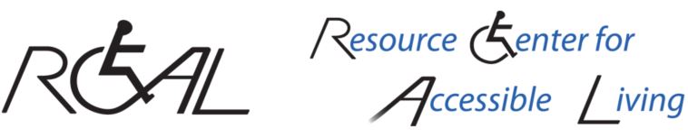 Logo for RCAL - Resource Center for Accessible Living, Inc.