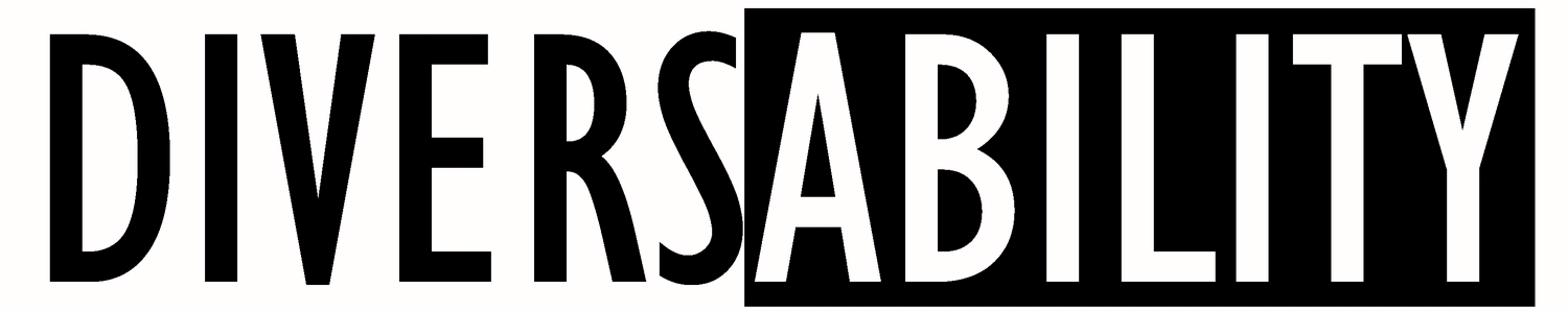 black and white text logo
