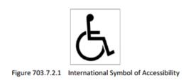 icon for the international symbol of accessibility