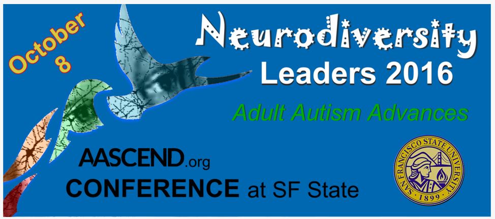 conference logo for Neurodiversity Leaders 2016: Adult Autism Advances