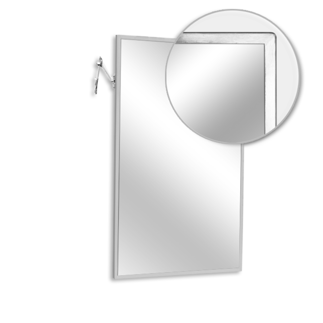 adjustable tilt mirror