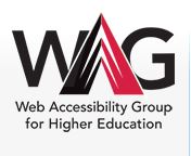 Web Accessibility Group for Higher Education (WAG) logo