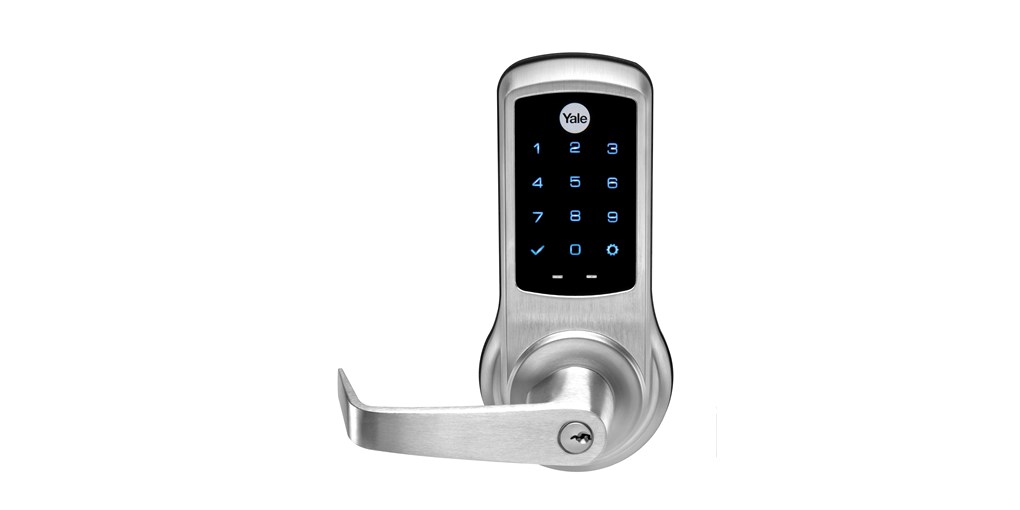 Door Lever with keypad lock
