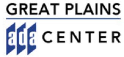 Great Plains ADA Center logo