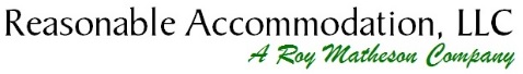 Reasonable Accommodation logo