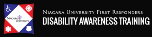 Niagara University First Responders Disability Awareness Training logo