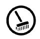 icon of a push broom