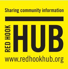 text graphic for Red Hook Hub community organization