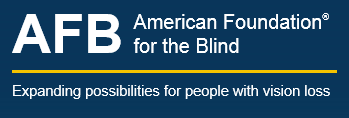 American Foundation for the Blind (AFB) logo