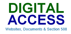 Disability Access Services (DAS) Digital Access, Websites, Documents & Section 508