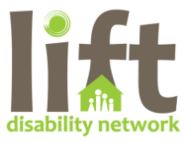 Lift Disability Network logo