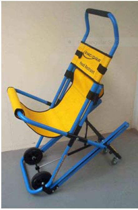 Photo of portable wheelchair for evacuation