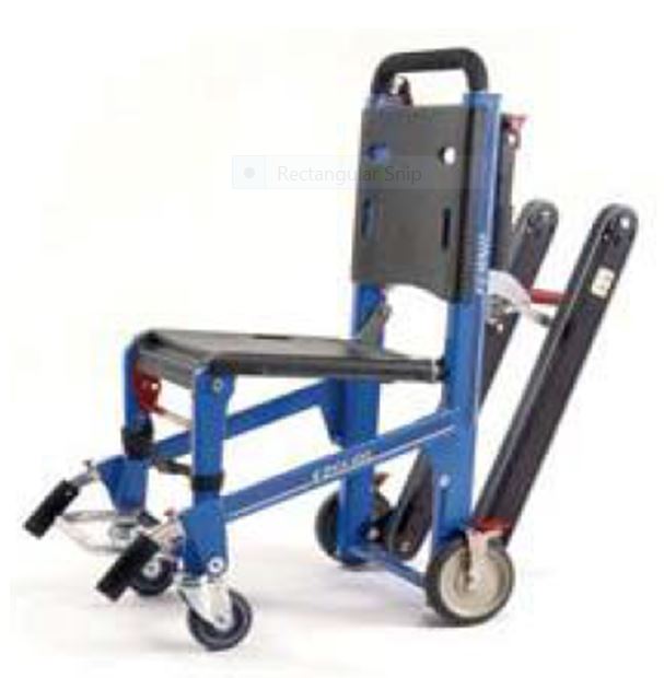 Photo of portable wheelchair for evacuation