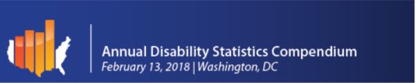 Annual Disability Statistics Compendium. February 13, 2018. Washington, D.C.