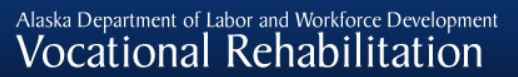 Alaska department of of labor and workforce development: Vocational Rehabilitation