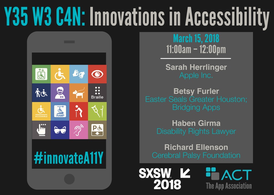 Y35 W3 C4N: Innovations in Accessibility