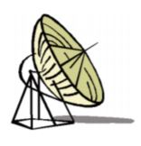 Illustration of a satellite dish