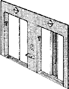 Graphic showing elevators