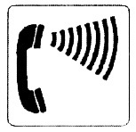 Volume Control Telephone Symbol