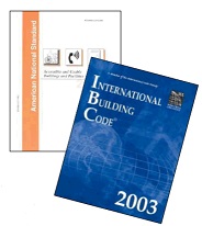 IBC (2003) and ANSI A117.1 Standard (covers)