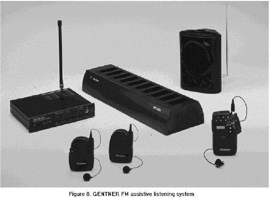 Figure 8. GENTER FM assistive listening system