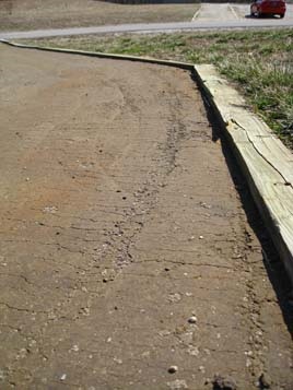 StaLok faint appearance of wheelchair tracks.