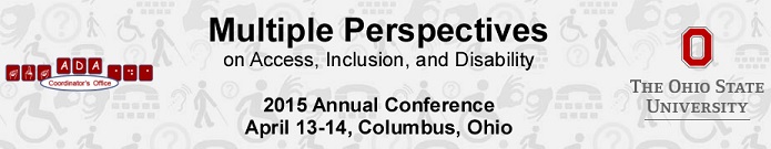 Banner for Multiple Perspectives Conference, April 13 and 14, Columbus, Ohio
