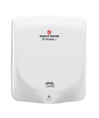 Surface mounted hand dryer