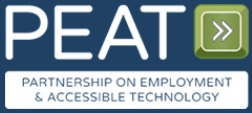 Partnership on Employment & Accessible Technology (PEAT) Logo