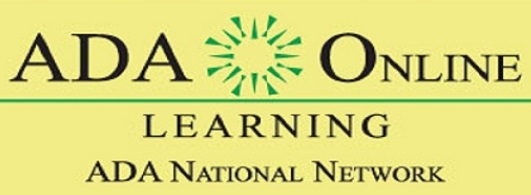 ADA Online Learning ADA National Network logo
