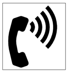 Symbol for Volume Control Telephone