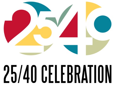 25/40 Celebration at Kennedy Center logo