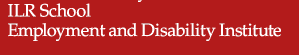 Cornell University Employment and Disability Institute (EDI) Logo