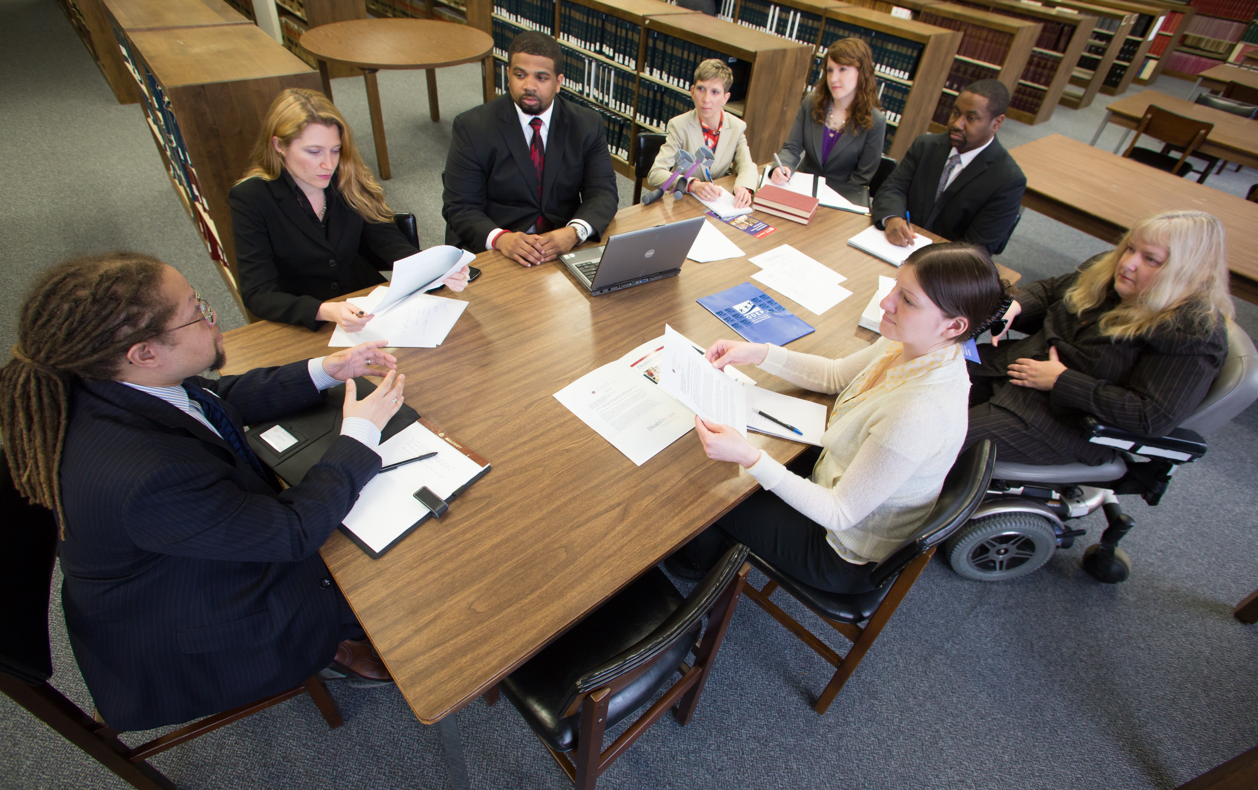 U.S. Department of Labor employees bring their diverse perspectives to the conference table. 