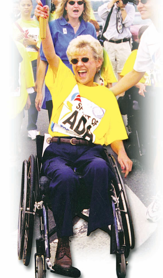 Becky Ogle, Executive Director, Presidential Task Force on Employment of Adults with Disabilities (1998-2001).