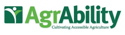 National Agrability project logo in two shades of green