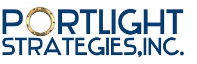 Portlight Strategies, Inc. logo in blue lettering