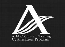 ADA Coordinator Training Certification Program Logo